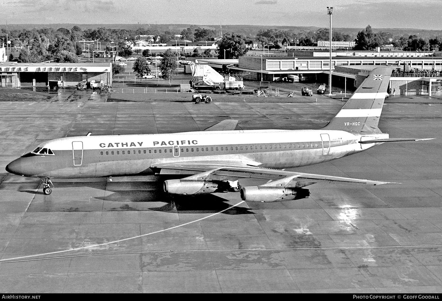 Aircraft Photo of VR-HGC | Convair 880M (22M-21) | Cathay Pacific Airways | AirHistory.net #148927