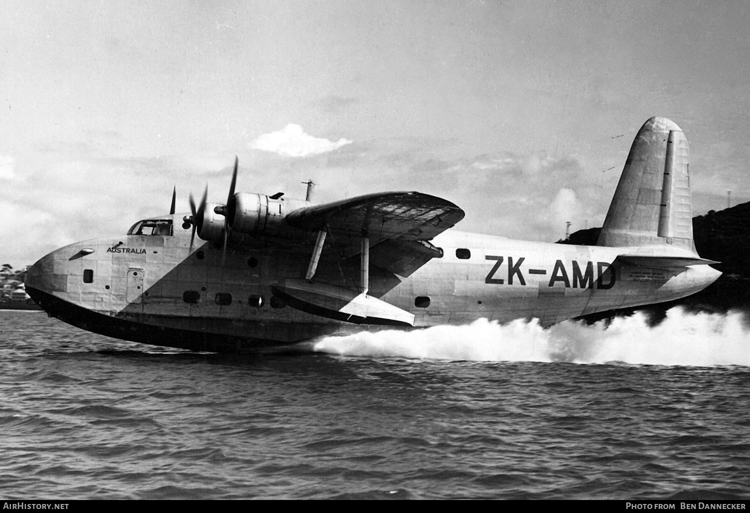 Aircraft Photo of ZK-AMD | Short S-25 Sandringham 4 | TEAL - Tasman Empire Airways | AirHistory.net #148933