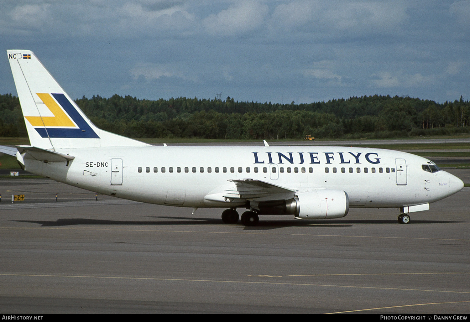 Aircraft Photo of SE-DNC | Boeing 737-53A | Linjeflyg | AirHistory.net #148954