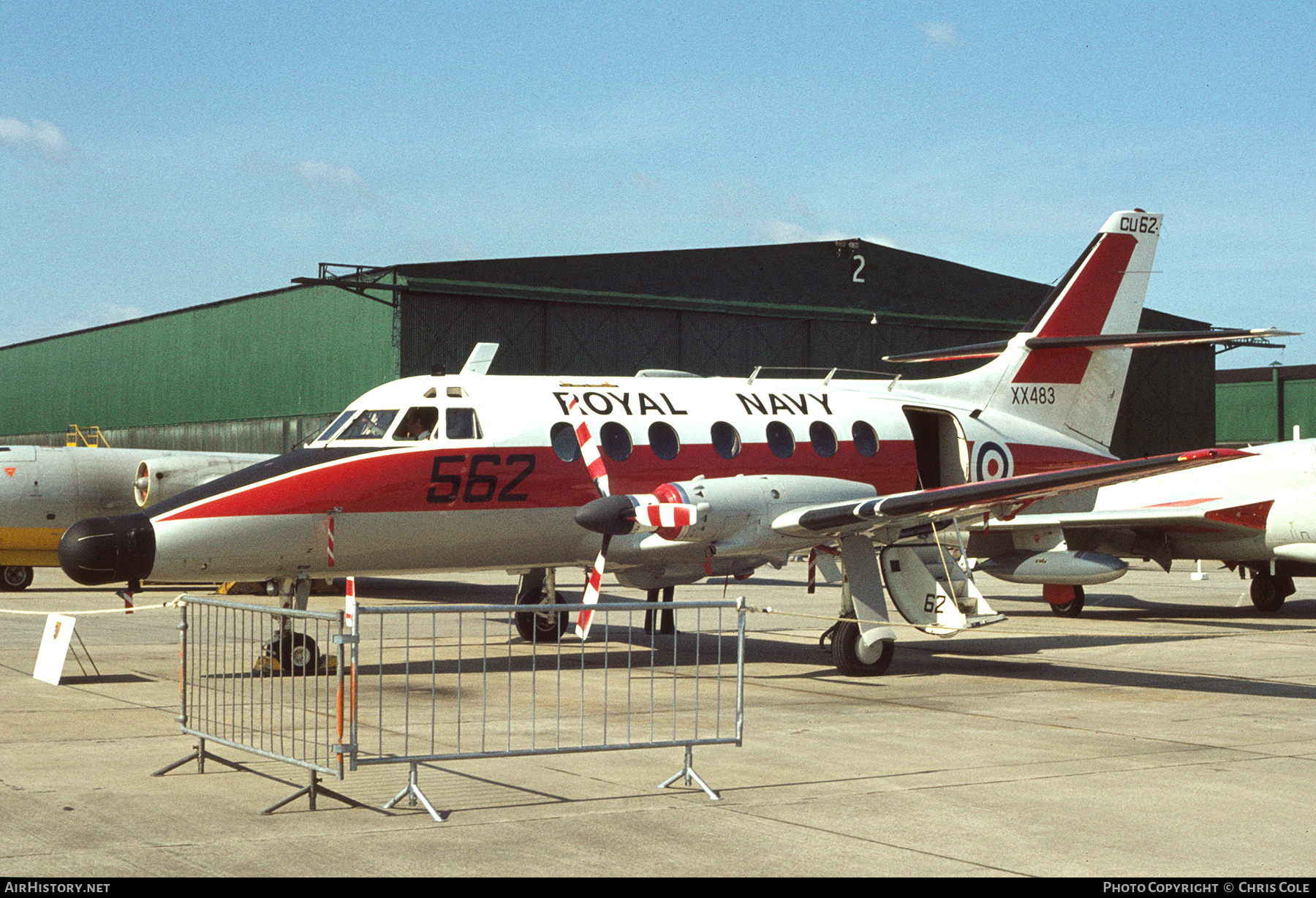 Aircraft Photo of XX483 | Scottish Aviation HP-137 Jetstream T2 | UK - Navy | AirHistory.net #148963