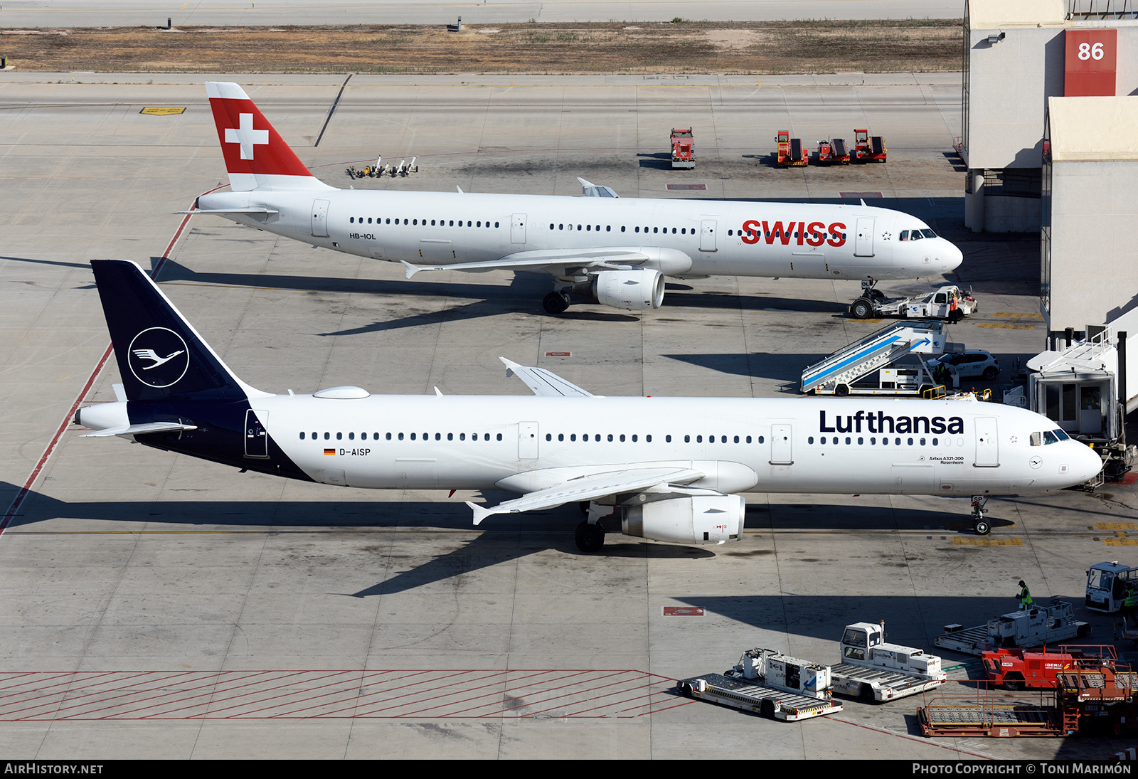 Aircraft Photo of D-AISP | Airbus A321-231 | Lufthansa | AirHistory.net #148964
