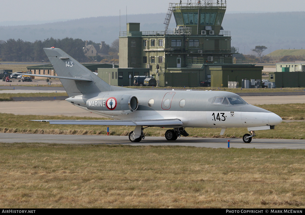 Aircraft Photo of 143 | Dassault Falcon 10MER | France - Navy | AirHistory.net #148966