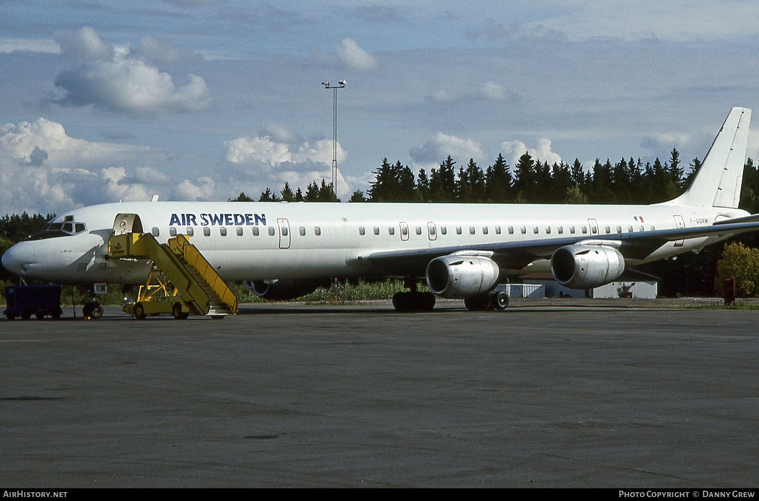 Aircraft Photo of F-GDRM | McDonnell Douglas DC-8-73 | Air Sweden | AirHistory.net #148969