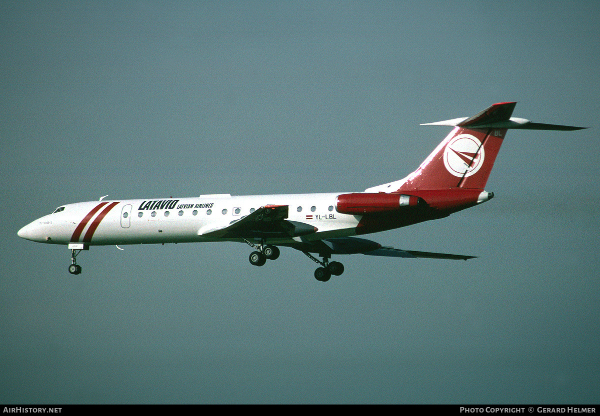 Aircraft Photo of YL-LBL | Tupolev Tu-134B-3 | Latavio - Latvian Airlines | AirHistory.net #148970