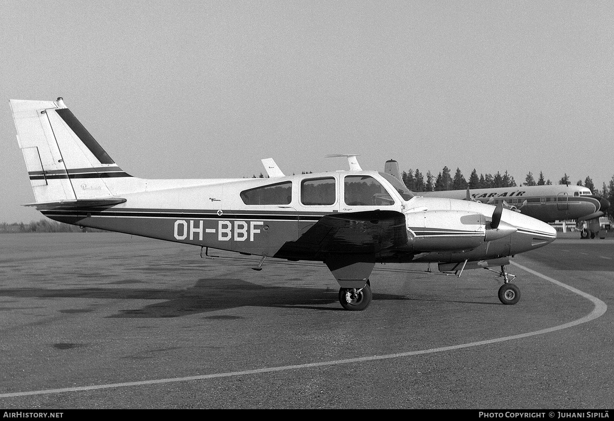 Aircraft Photo of OH-BBF | Beech C55 Baron (95-C55) | AirHistory.net #148973