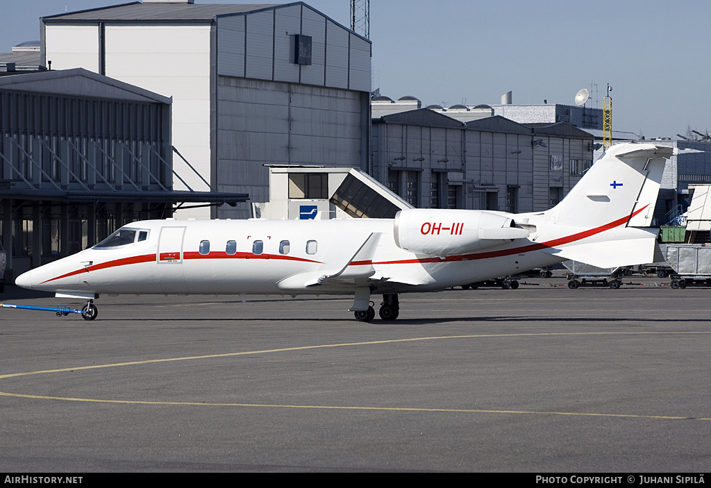 Aircraft Photo of OH-III | Learjet 60 | AirHistory.net #148974