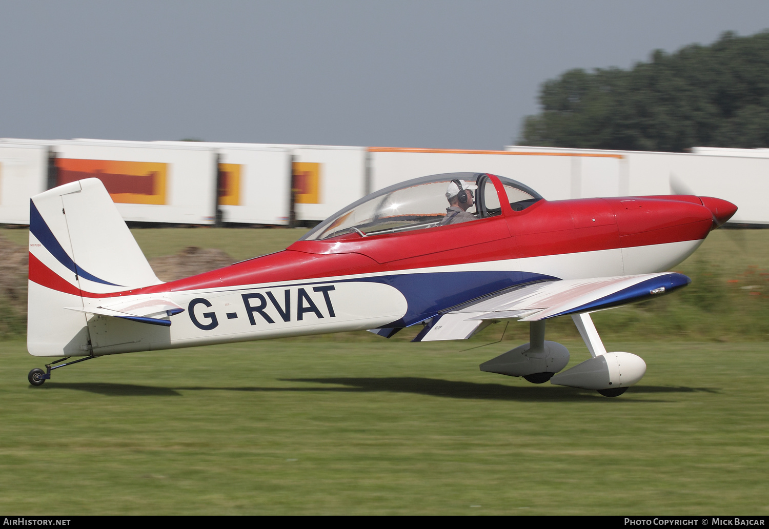 Aircraft Photo of G-RVAT | Van's RV-8 | AirHistory.net #148977