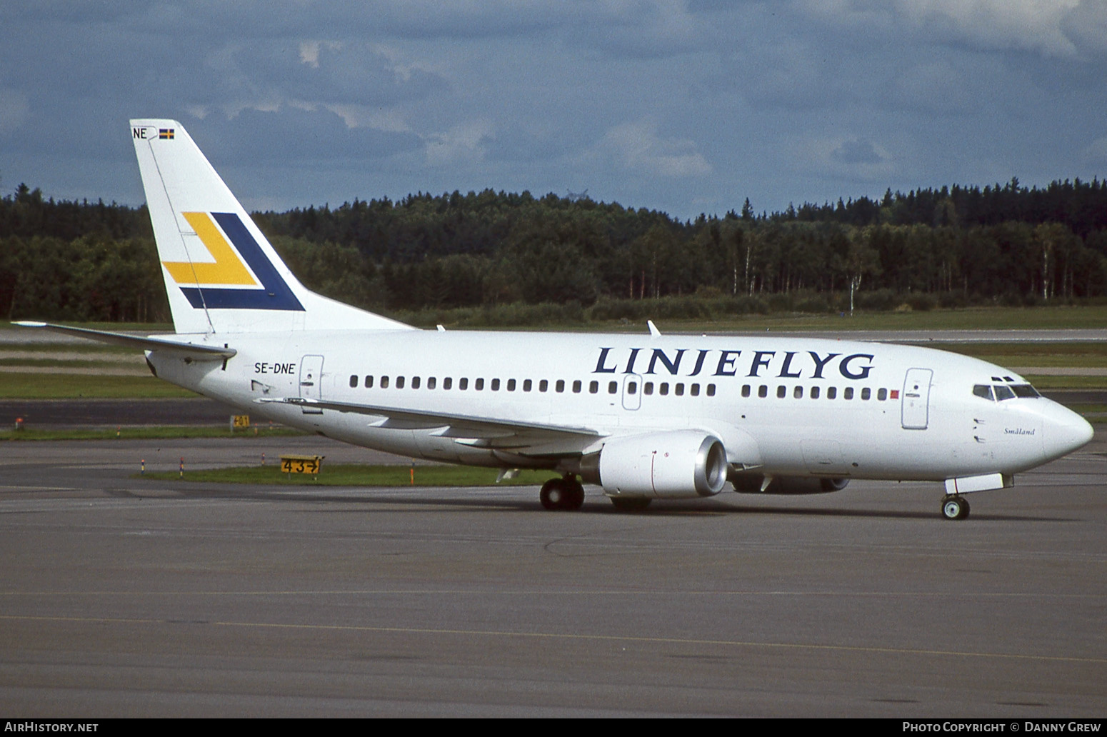 Aircraft Photo of SE-DNE | Boeing 737-59D | Linjeflyg | AirHistory.net #148978