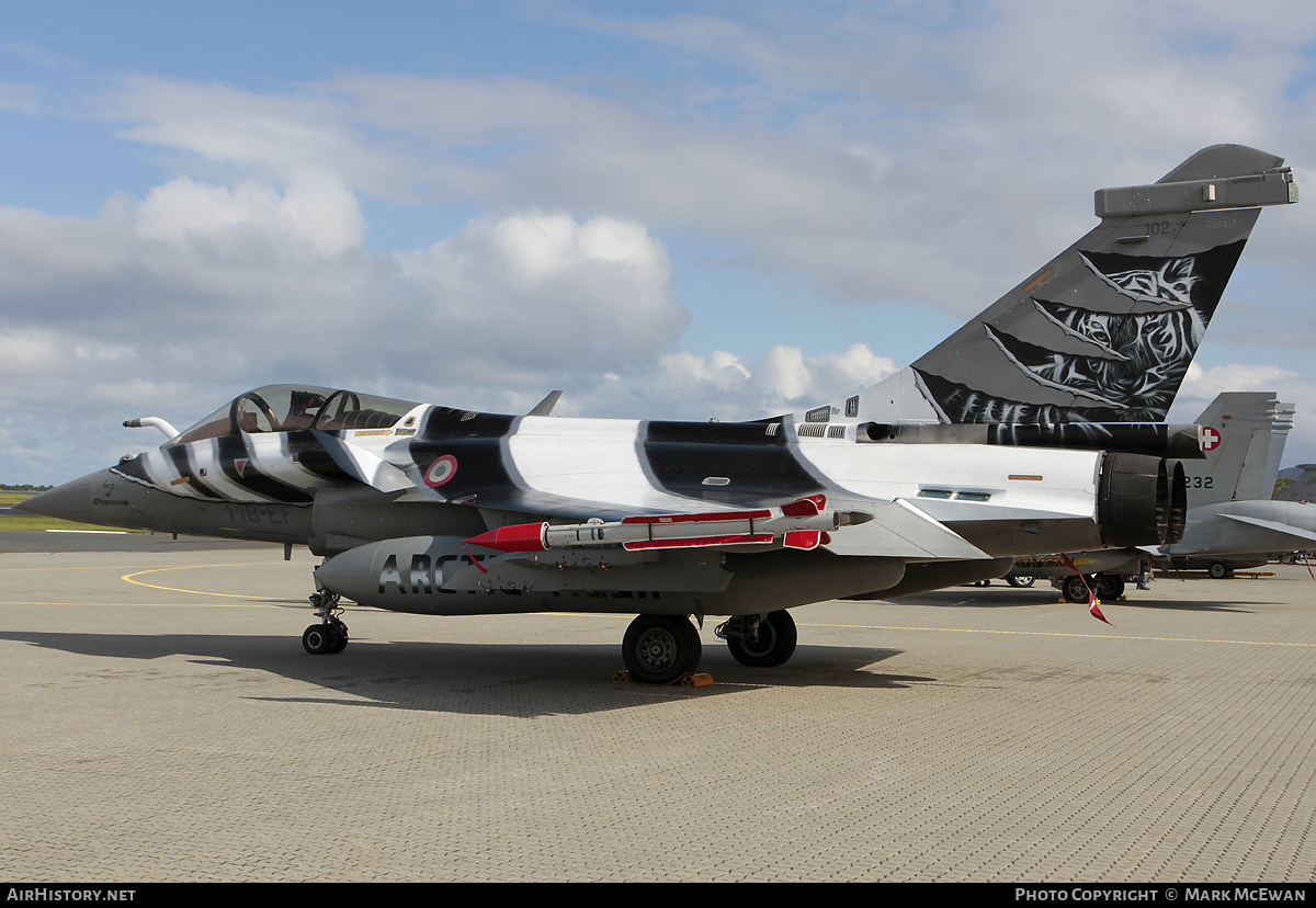 Aircraft Photo of 102 | Dassault Rafale C | France - Air Force | AirHistory.net #148995