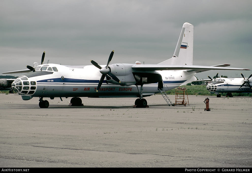 Aircraft Photo of RA-30047 | Antonov An-30 | Air Transport Europe | AirHistory.net #149023