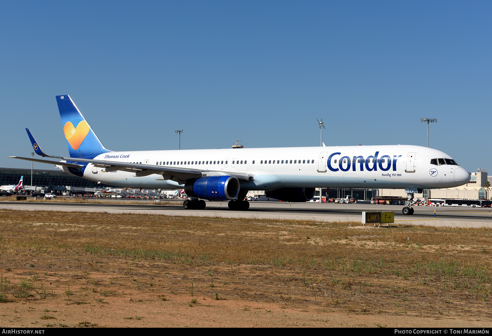 Aircraft Photo of D-ABOB | Boeing 757-330 | Condor Flugdienst | AirHistory.net #149029