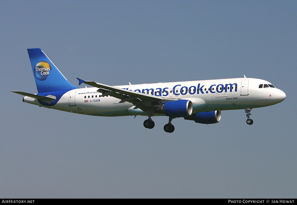 Aircraft Photo of G-SUEW | Airbus A320-214 | Thomas Cook Airlines | AirHistory.net #149035