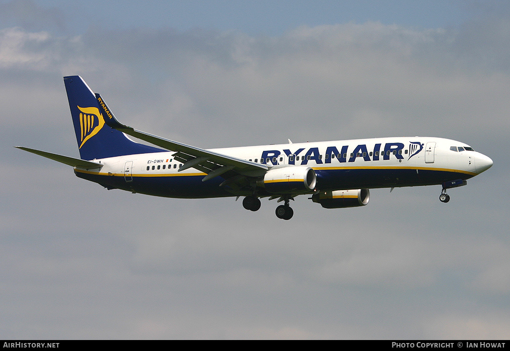 Aircraft Photo of EI-DWH | Boeing 737-8AS | Ryanair | AirHistory.net #149047