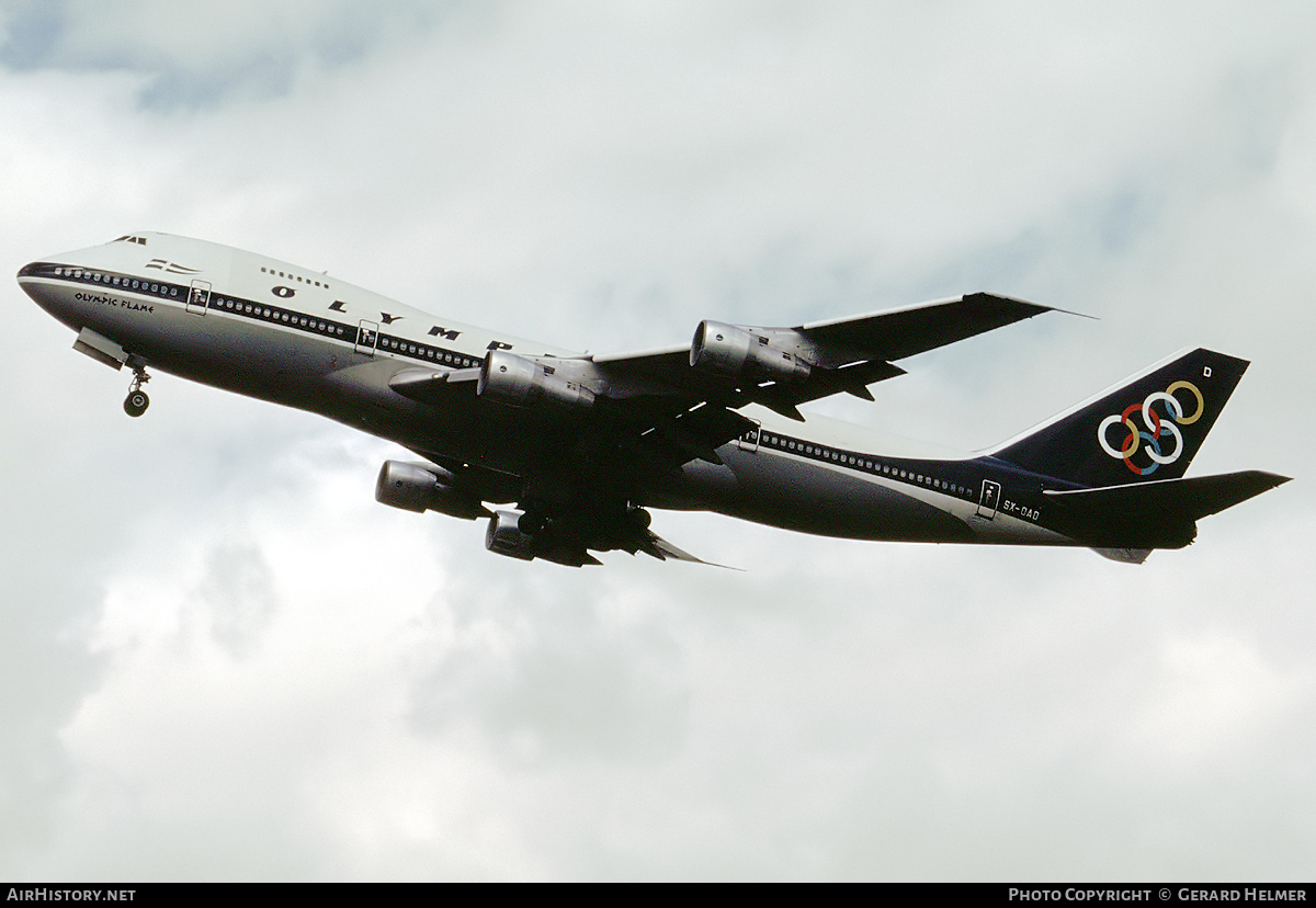 Aircraft Photo of SX-OAD | Boeing 747-212B | Olympic | AirHistory.net #149048