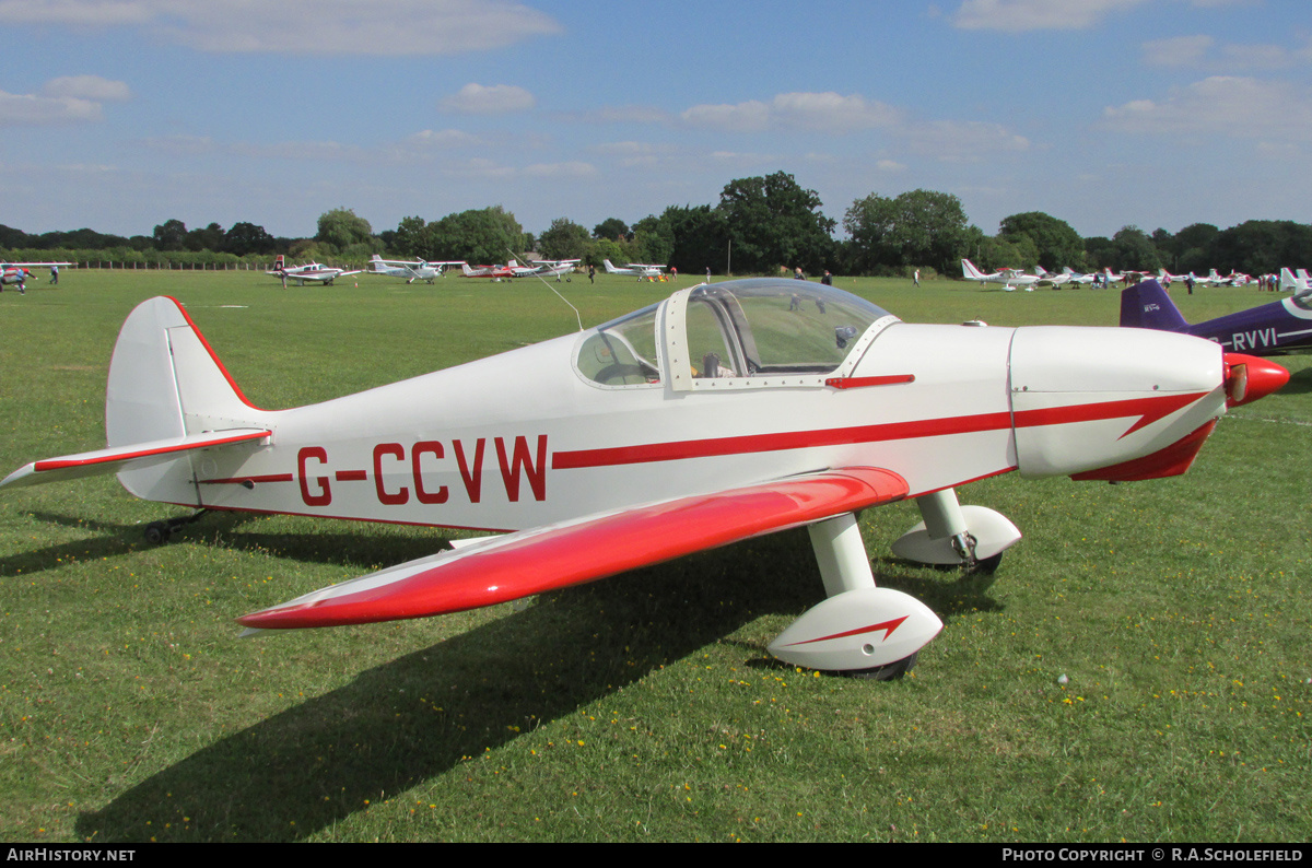 Aircraft Photo of G-CCVW | Nicollier HN-700 Menestrel II | AirHistory.net #149055