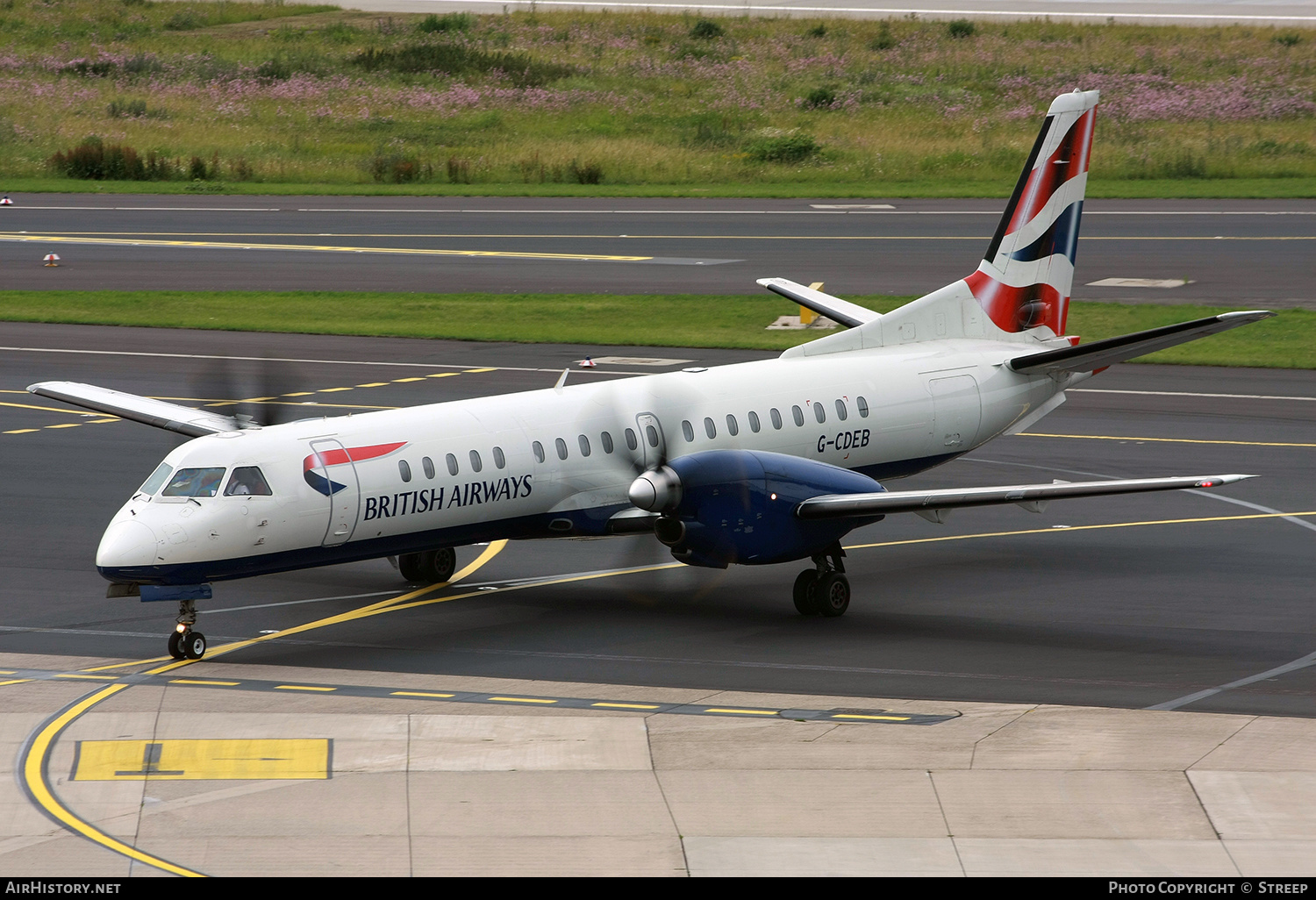 Aircraft Photo of G-CDEB | Saab 2000 | British Airways | AirHistory.net #149057