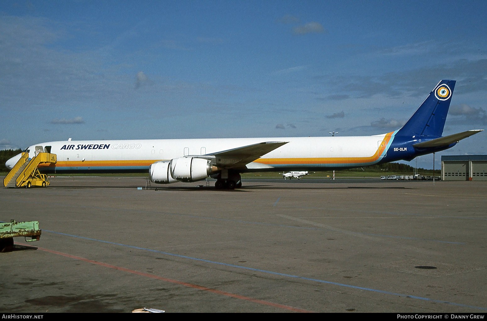 Aircraft Photo of SE-DLM | McDonnell Douglas DC-8-71(F) | Air Sweden Cargo | AirHistory.net #149063