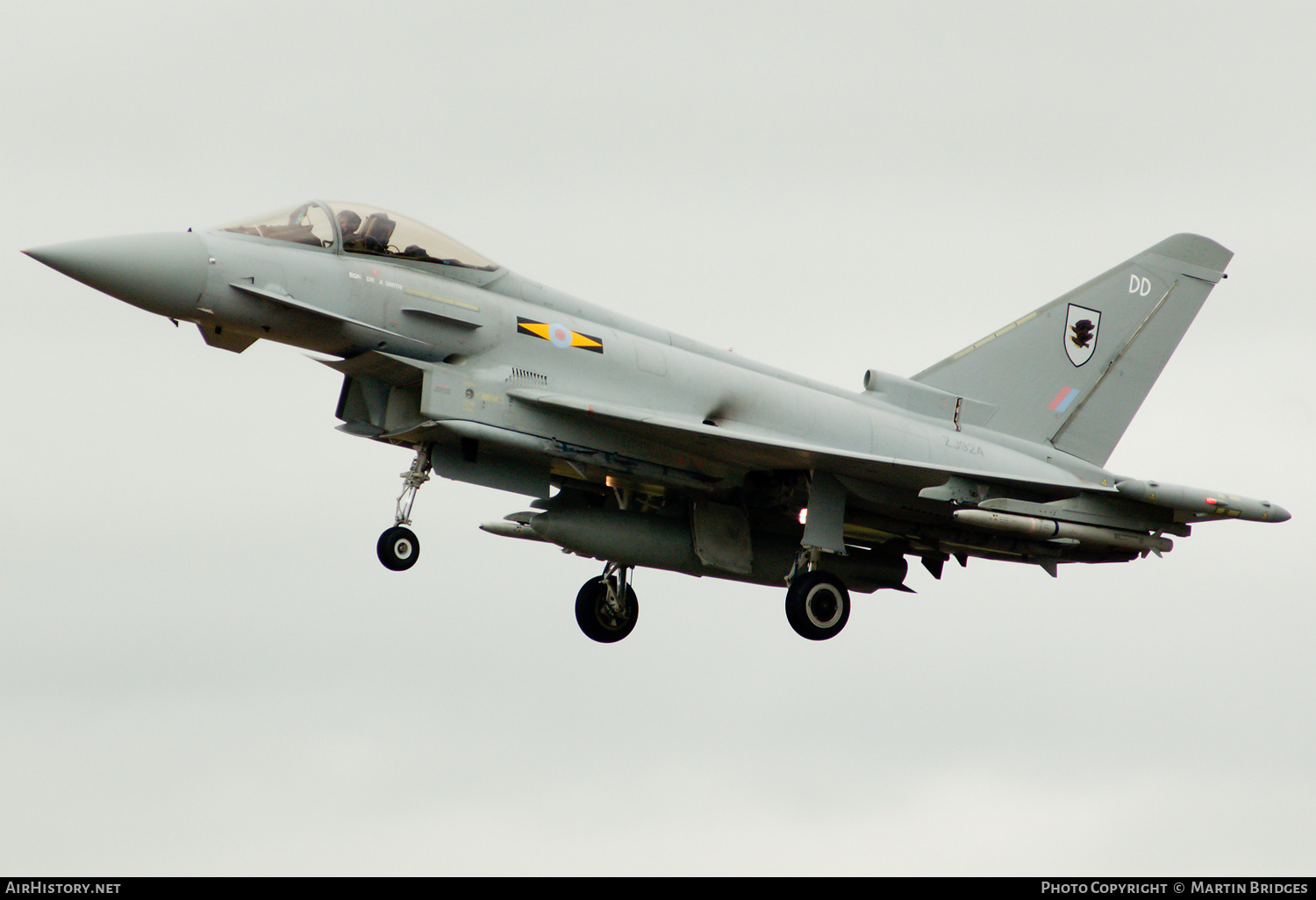 Aircraft Photo of ZJ924 | Eurofighter EF-2000 Typhoon F2 | UK - Air Force | AirHistory.net #149072