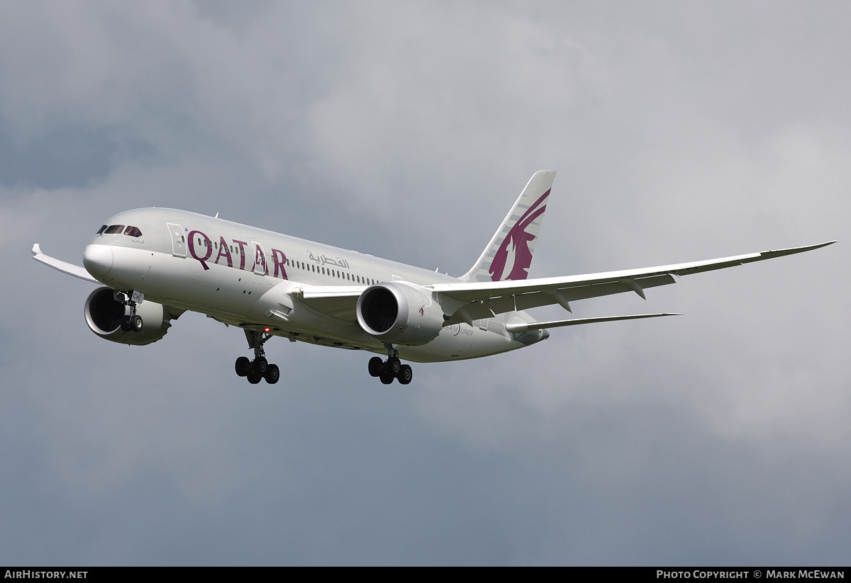 Aircraft Photo of A7-BCH | Boeing 787-8 Dreamliner | Qatar Airways | AirHistory.net #149092