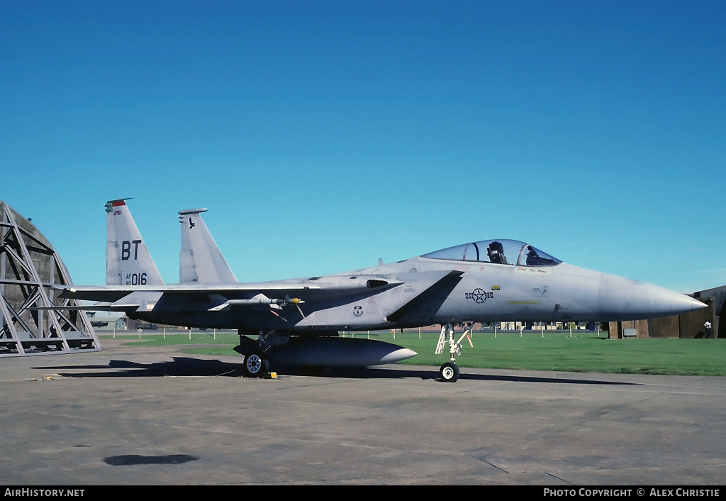 Aircraft Photo of 80-0016 / AF80-016 | McDonnell Douglas F-15C Eagle | USA - Air Force | AirHistory.net #149104