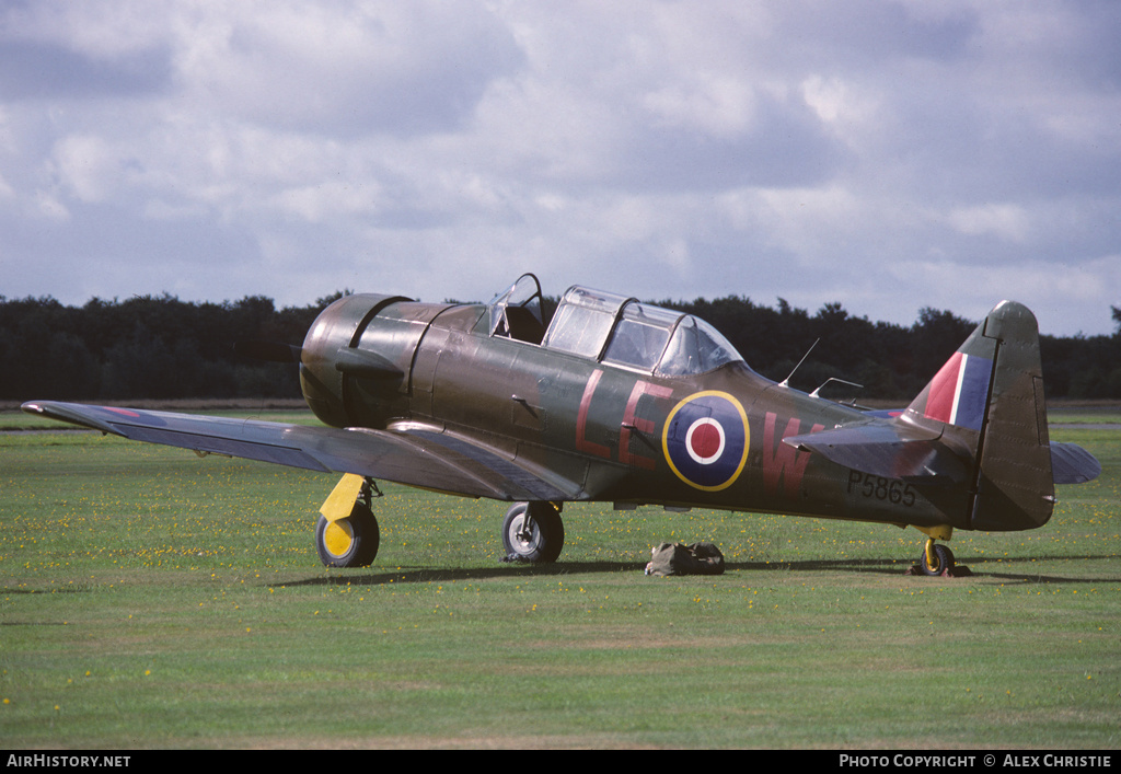 Aircraft Photo of N13631 / P5865 | North American T-6J Harvard Mk IV | UK - Air Force | AirHistory.net #149107