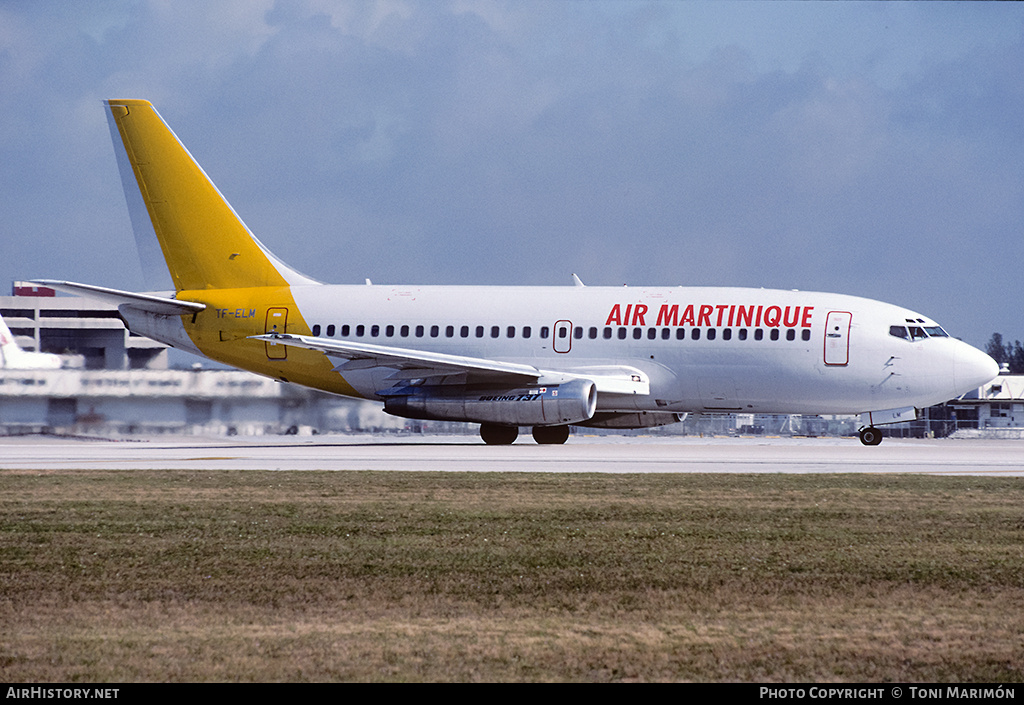 Aircraft Photo of TF-ELM | Boeing 737-2M8/Adv | Air Martinique | AirHistory.net #149112