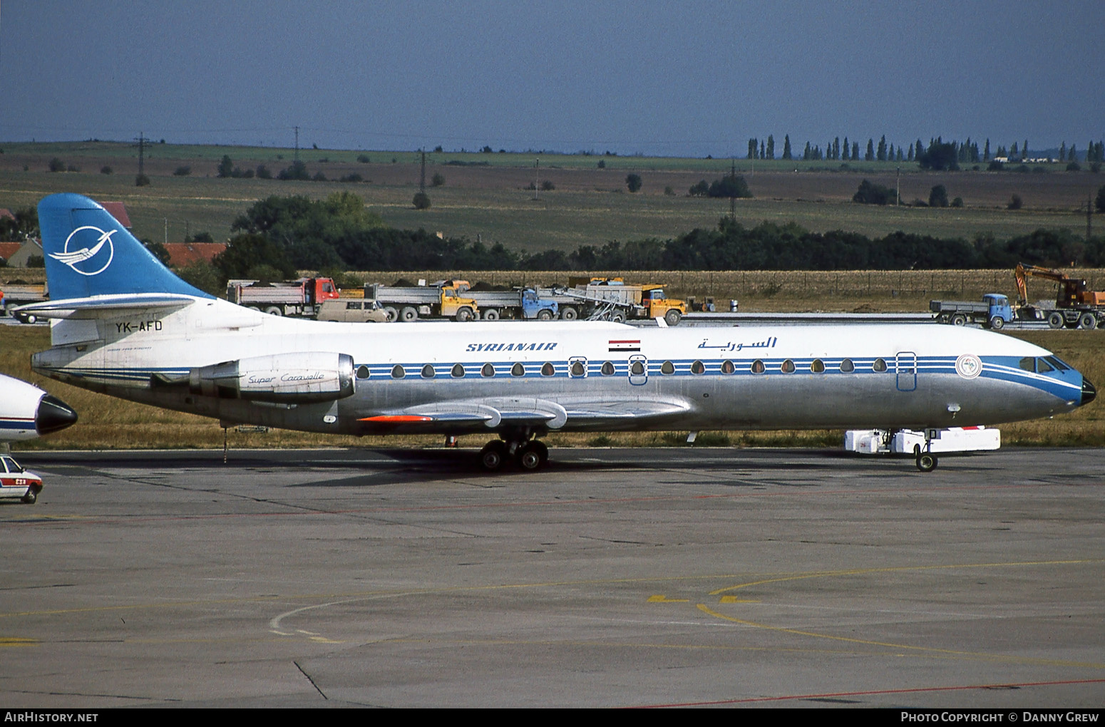 Aircraft Photo of YK-AFD | Sud SE-210 Caravelle 10B3 Super B | Syrian Air - Syrian Arab Airlines | AirHistory.net #149135