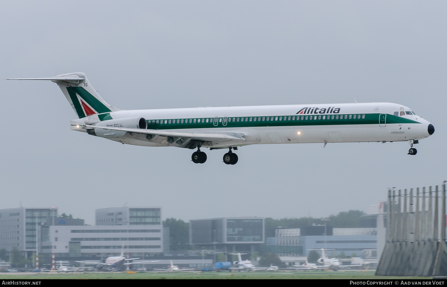 Aircraft Photo of I-DATG | McDonnell Douglas MD-82 (DC-9-82) | Alitalia | AirHistory.net #149137