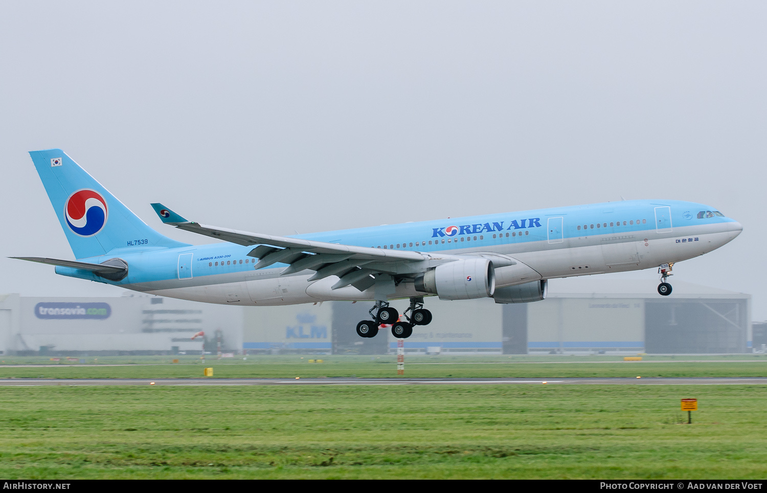 Aircraft Photo of HL7539 | Airbus A330-223 | Korean Air | AirHistory.net #149145