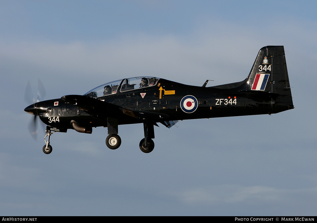 Aircraft Photo of ZF344 | Short S-312 Tucano T1 | UK - Air Force | AirHistory.net #149157