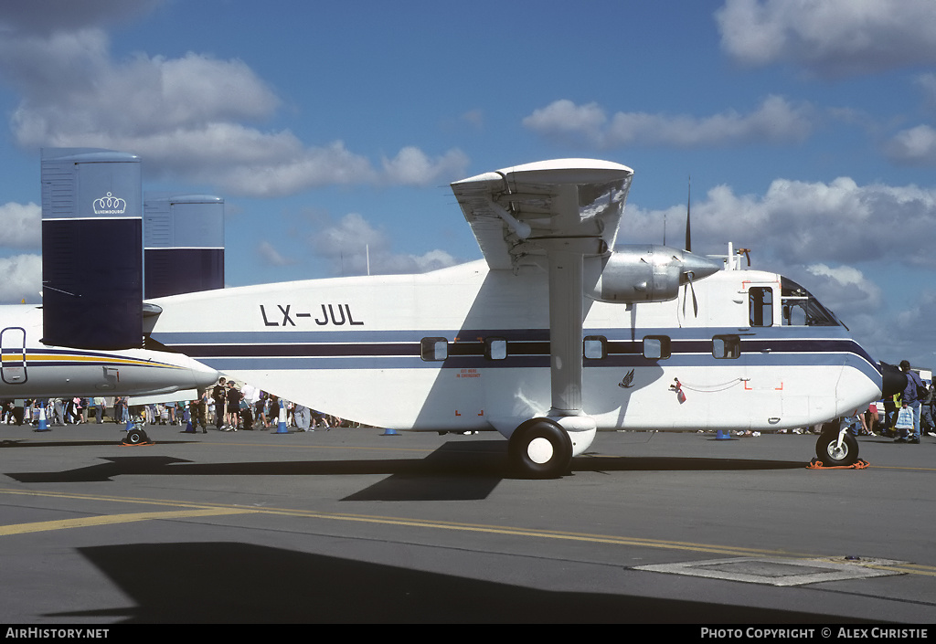 Aircraft Photo of LX-JUL | Short SC.7 Skyvan 3M-400 | AirHistory.net #149160