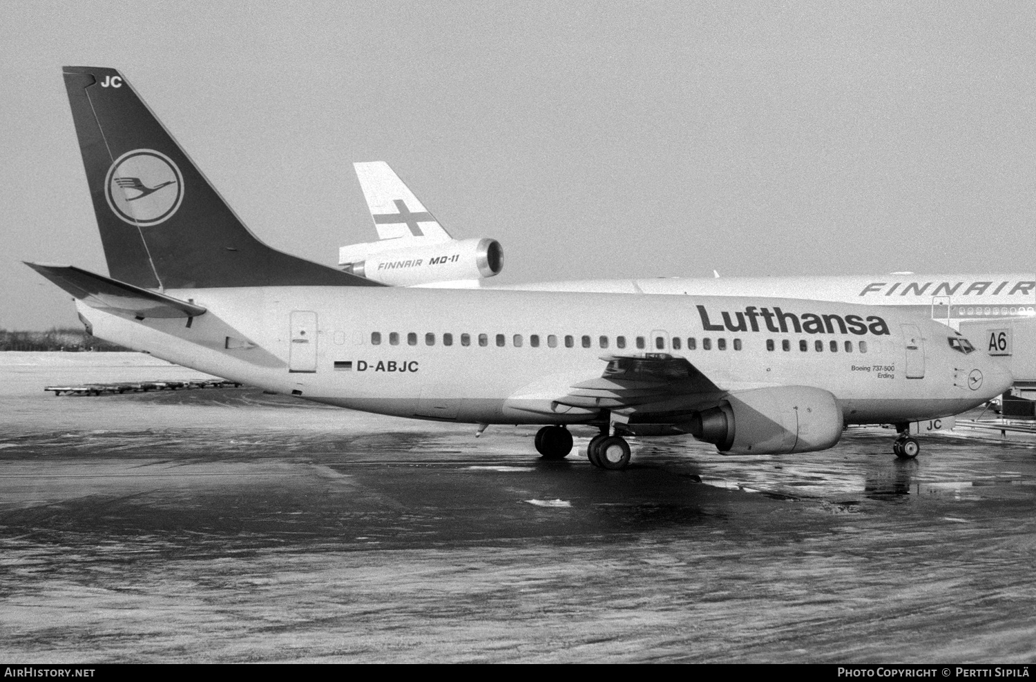 Aircraft Photo of D-ABJC | Boeing 737-530 | Lufthansa | AirHistory.net #149165