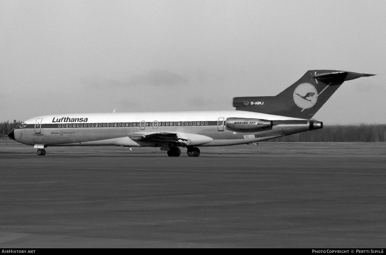 Aircraft Photo of D-ABKJ | Boeing 727-230/Adv | Lufthansa | AirHistory.net #149174