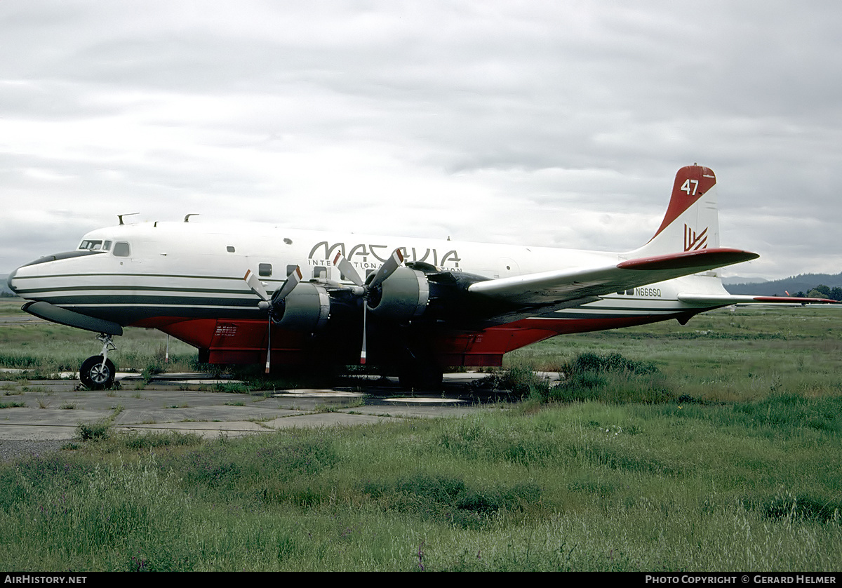 Aircraft Photo of N666SQ | Douglas DC-6/AT | Macavia International | AirHistory.net #149194