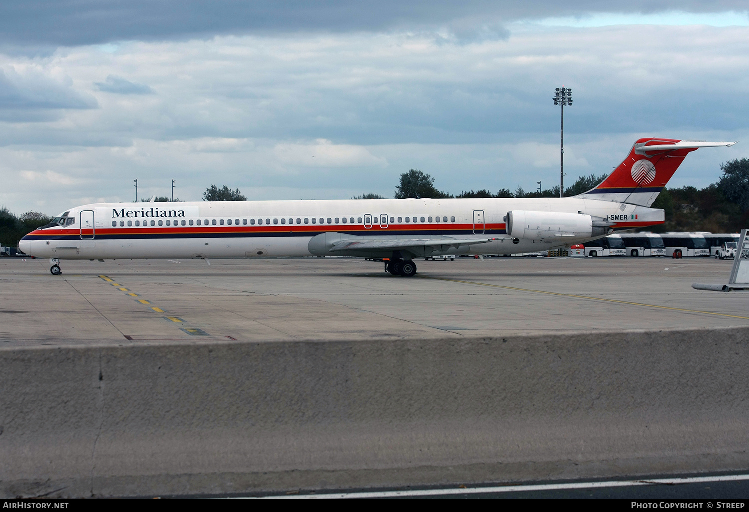 Aircraft Photo of I-SMER | McDonnell Douglas MD-82 (DC-9-82) | Meridiana | AirHistory.net #149208