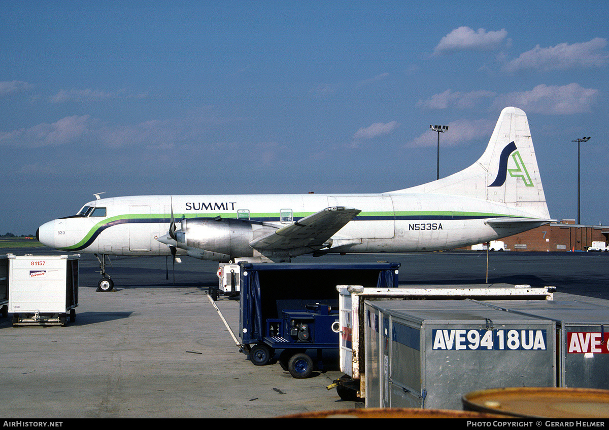 Aircraft Photo of N533SA | Convair 580/F | Summit Airlines | AirHistory.net #149214