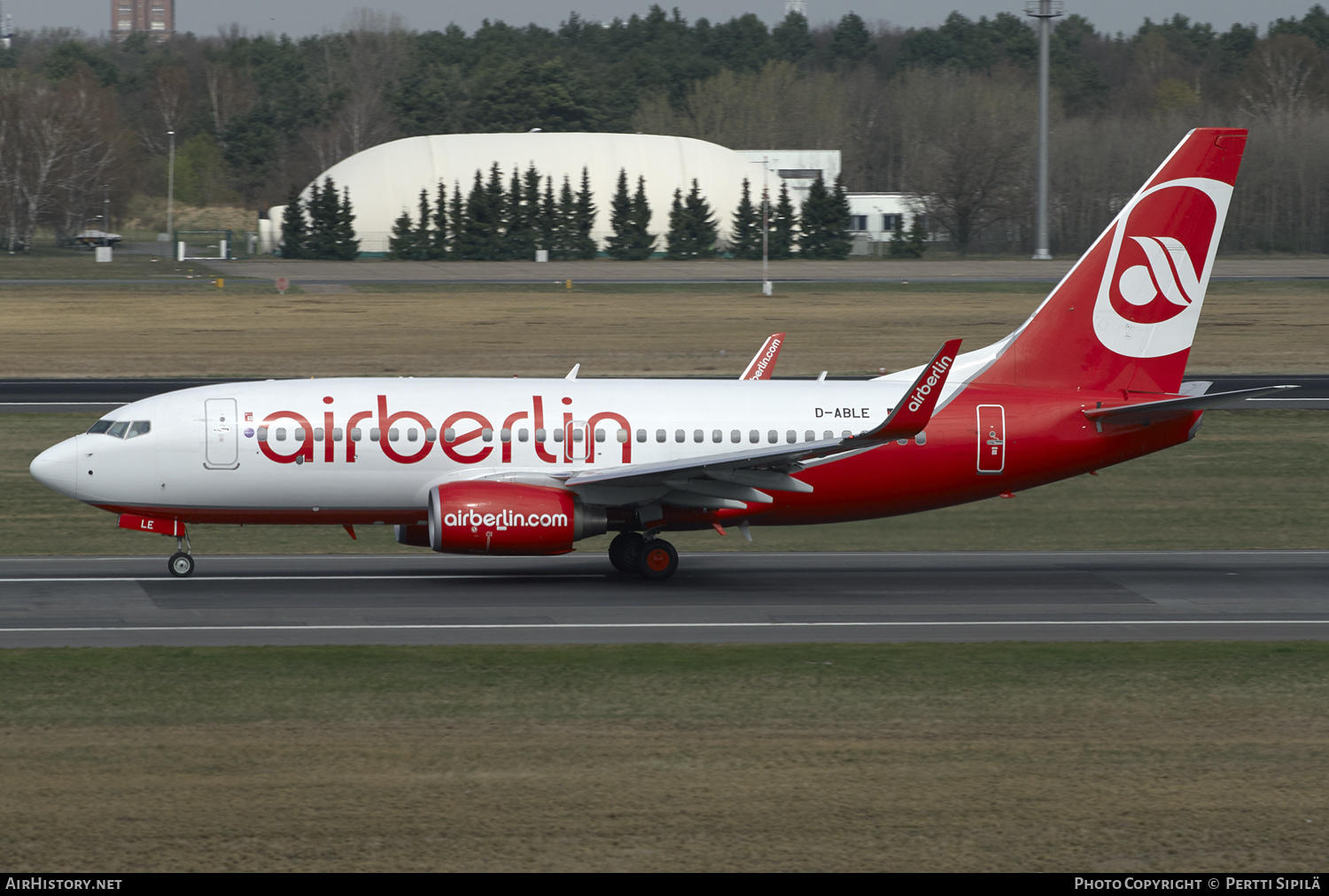 Aircraft Photo of D-ABLE | Boeing 737-76J | Air Berlin | AirHistory.net #149216