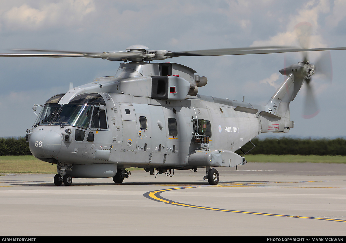 Aircraft Photo of ZH852 | EHI EH101-111 Merlin HM1 | UK - Navy | AirHistory.net #149227