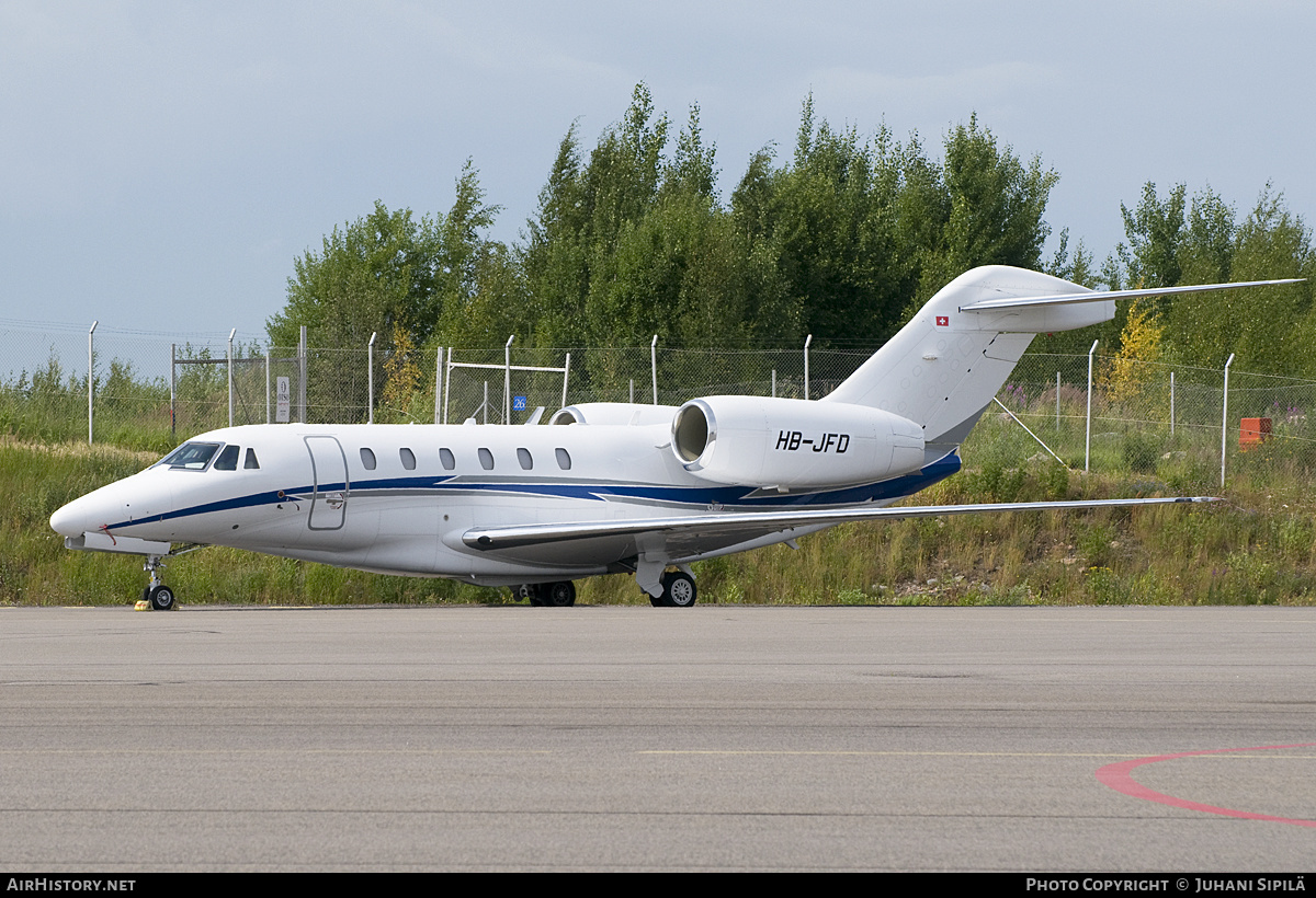 Aircraft Photo of HB-JFD | Cessna 750 Citation X | AirHistory.net #149256