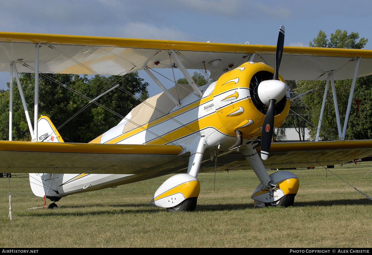 Aircraft Photo of N5708N | Boeing N2S-3/R985 Kaydet (B75N1) | AirHistory.net #149263