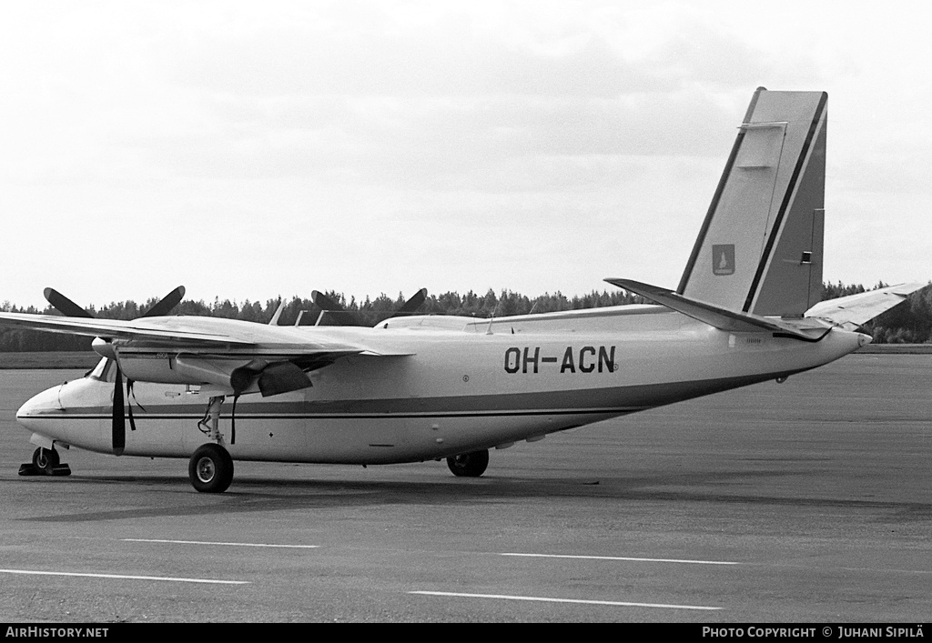 Aircraft Photo of OH-ACN | North American Rockwell 690A Turbo Commander | AirHistory.net #149266