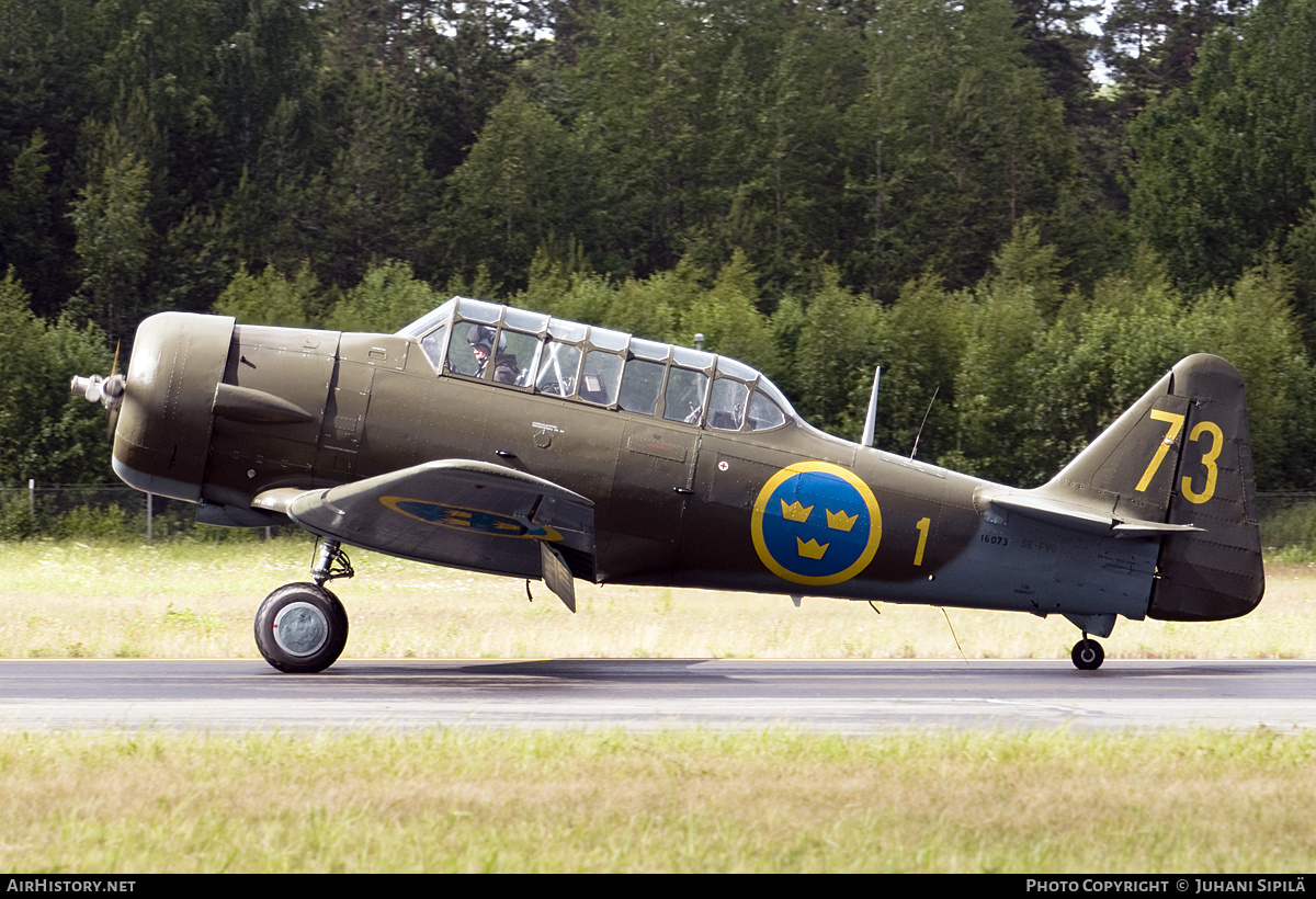Aircraft Photo of SE-FVU | North American Sk16A | Sweden - Air Force | AirHistory.net #149270