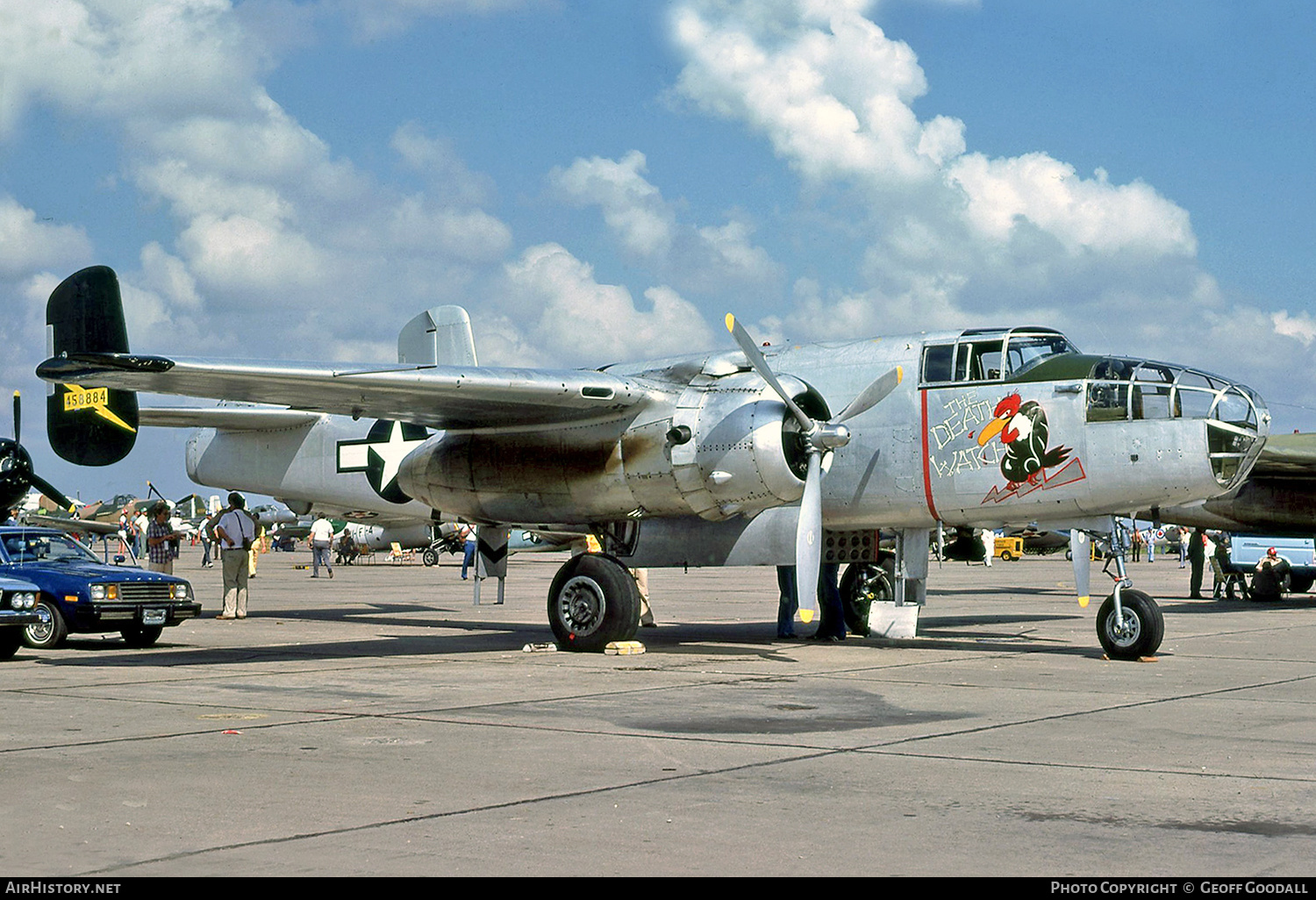 Aircraft Photo of N3156G / 458884 | North American B-25J Mitchell | USA - Air Force | AirHistory.net #149299