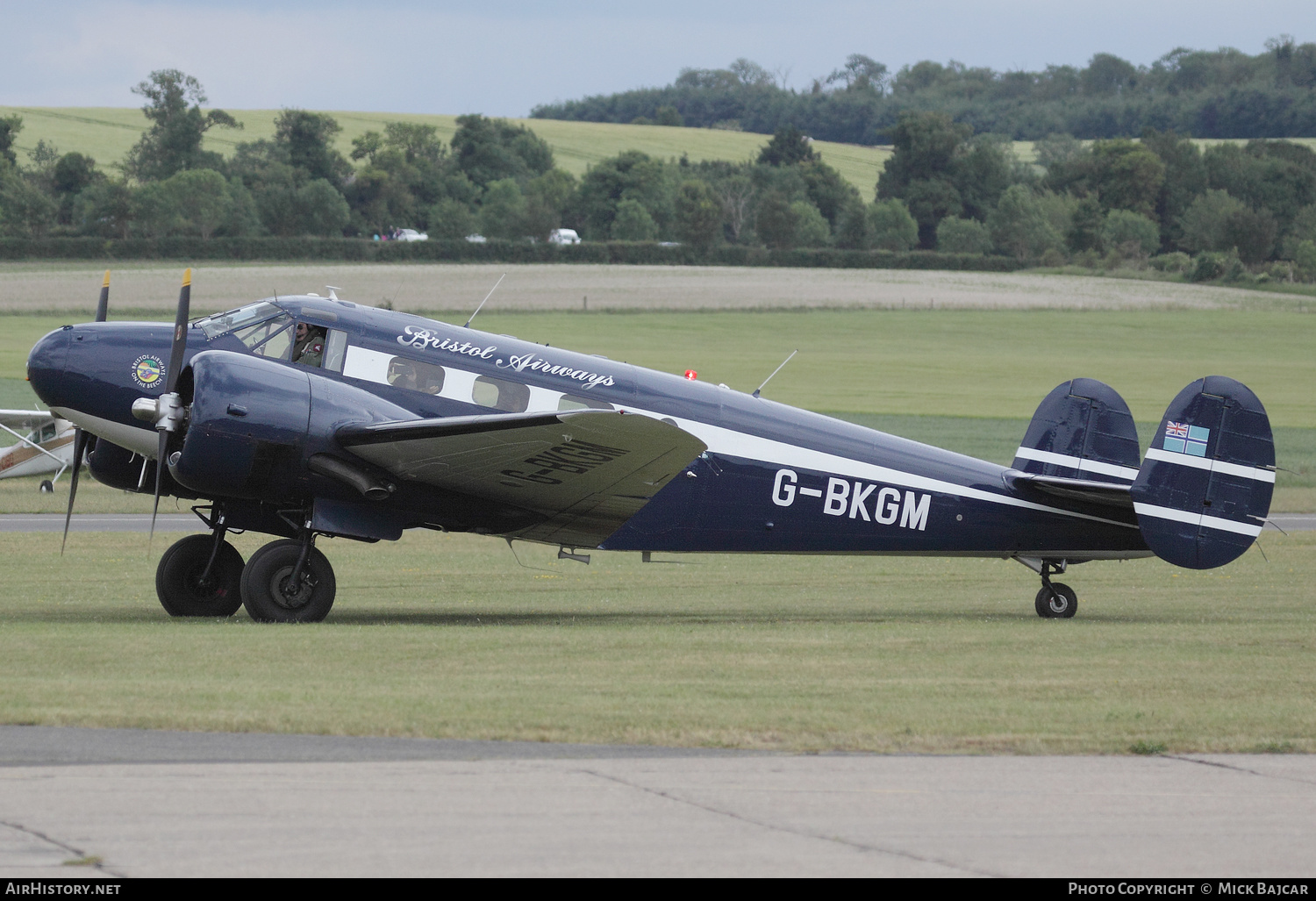 Aircraft Photo of G-BKGM | Beech Expeditor 3NM | Bristol Airways | AirHistory.net #149300