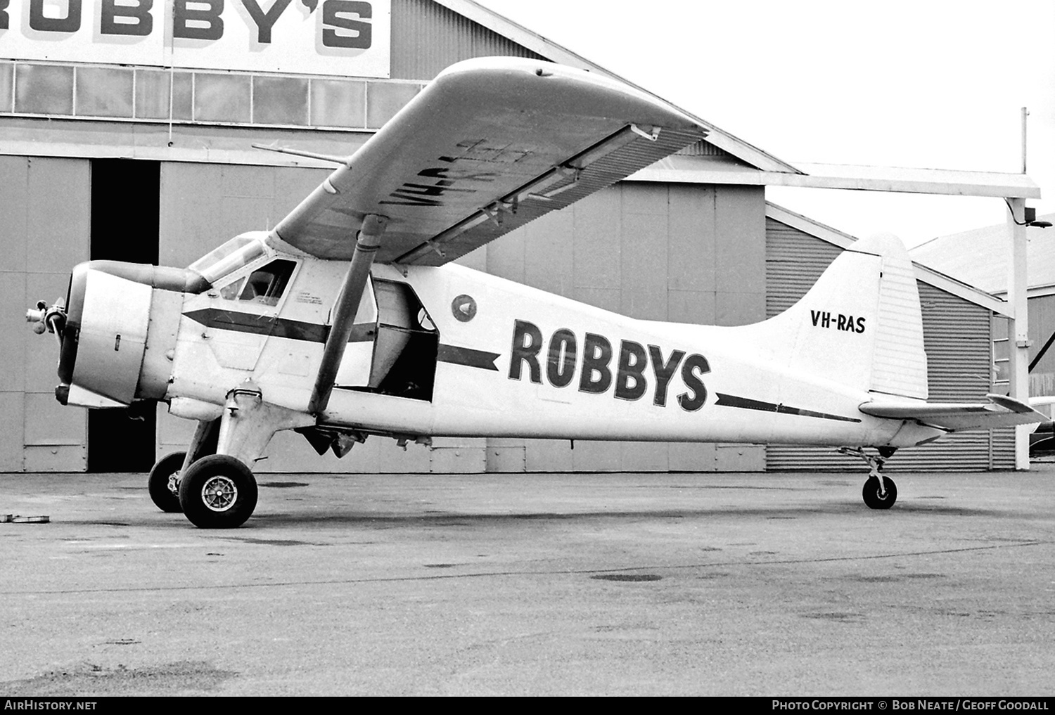 Aircraft Photo of VH-RAS | De Havilland Canada DHC-2 Beaver Mk1 | Robby's Aerial Services | AirHistory.net #149306