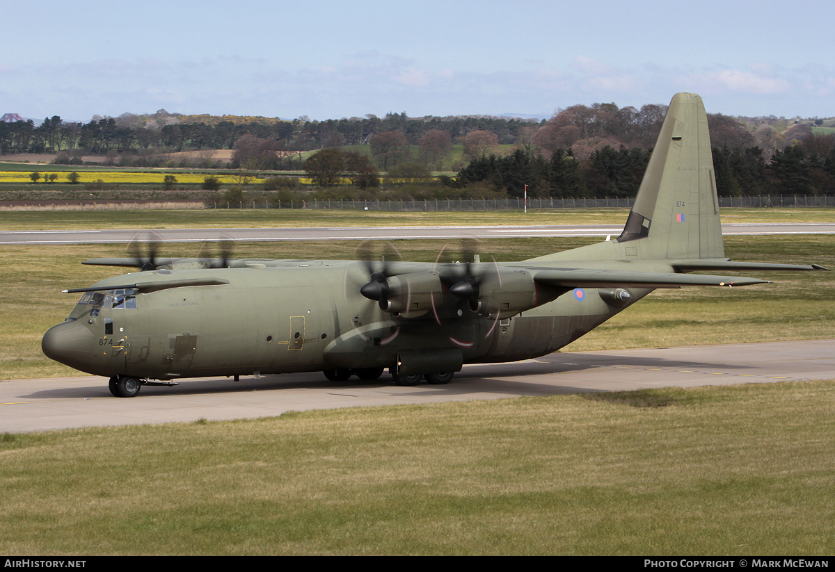 Aircraft Photo of ZH874 | Lockheed Martin C-130J-30 Hercules C4 | UK - Air Force | AirHistory.net #149323