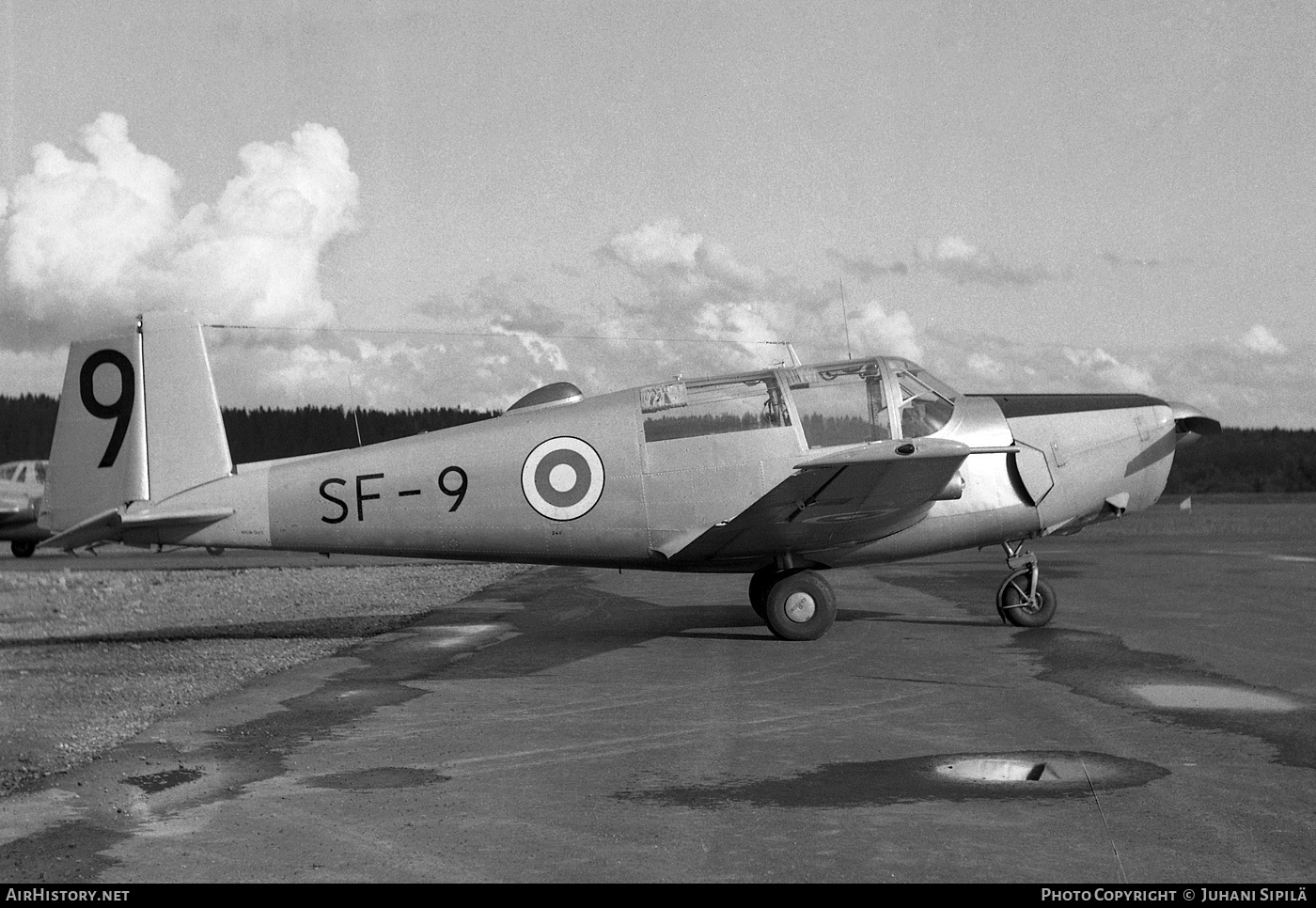 Aircraft Photo of SF-9 | Saab 91D Safir | Finland - Air Force | AirHistory.net #149333