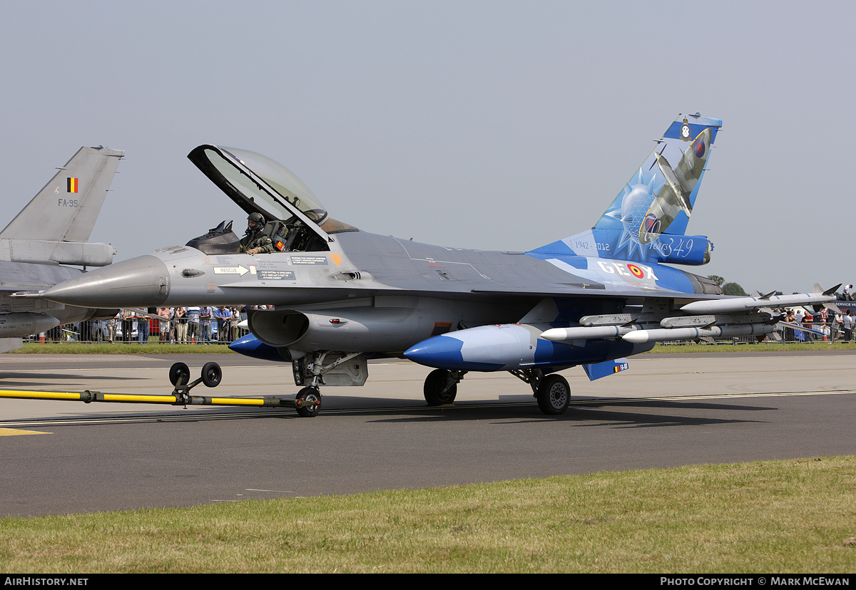 Aircraft Photo of FA-110 | General Dynamics F-16AM Fighting Falcon | Belgium - Air Force | AirHistory.net #149334