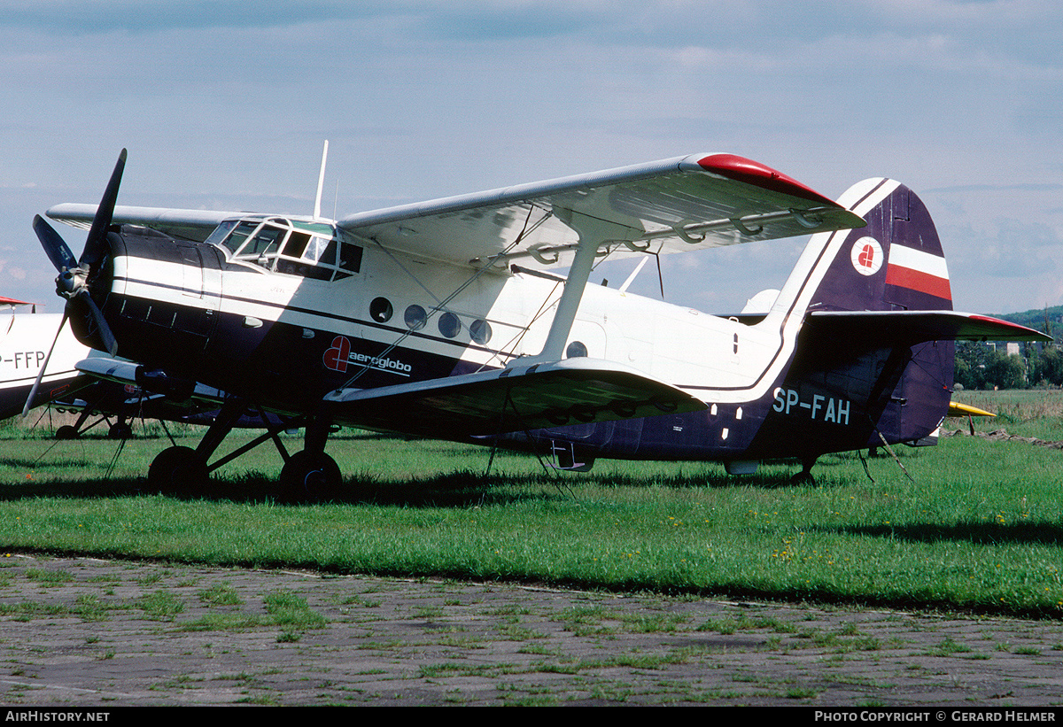 Aircraft Photo of SP-FAH | Antonov An-2TP | Aeroglobo | AirHistory.net #149345