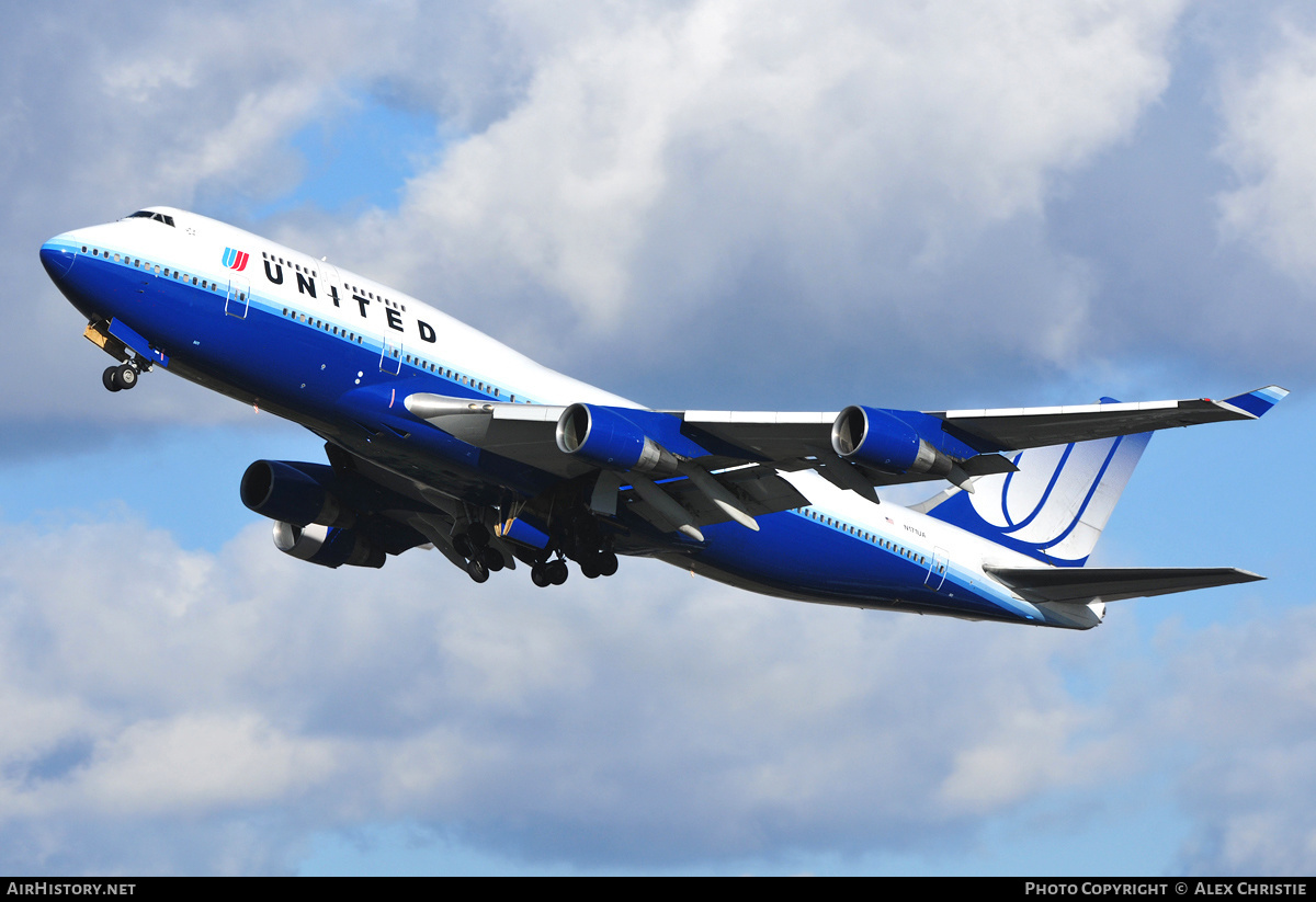 Aircraft Photo of N171UA | Boeing 747-422 | United Airlines | AirHistory.net #149346